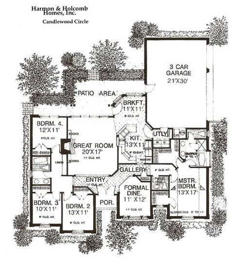 Home Blueprints by Harmon & Holcomb Homes - Photo 52