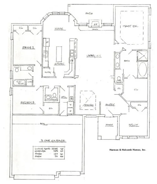 Home Blueprints by Harmon & Holcomb Homes - Photo 45