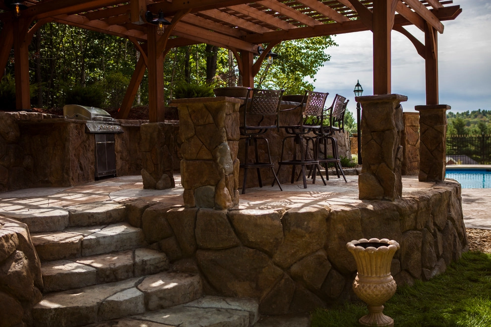 Clifrock Panel Installation by All Phases Landscaping - Photo 22