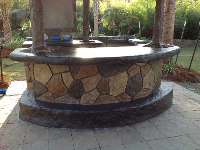 Clifrock Panel Installation by All Phases Landscaping - Photo 20