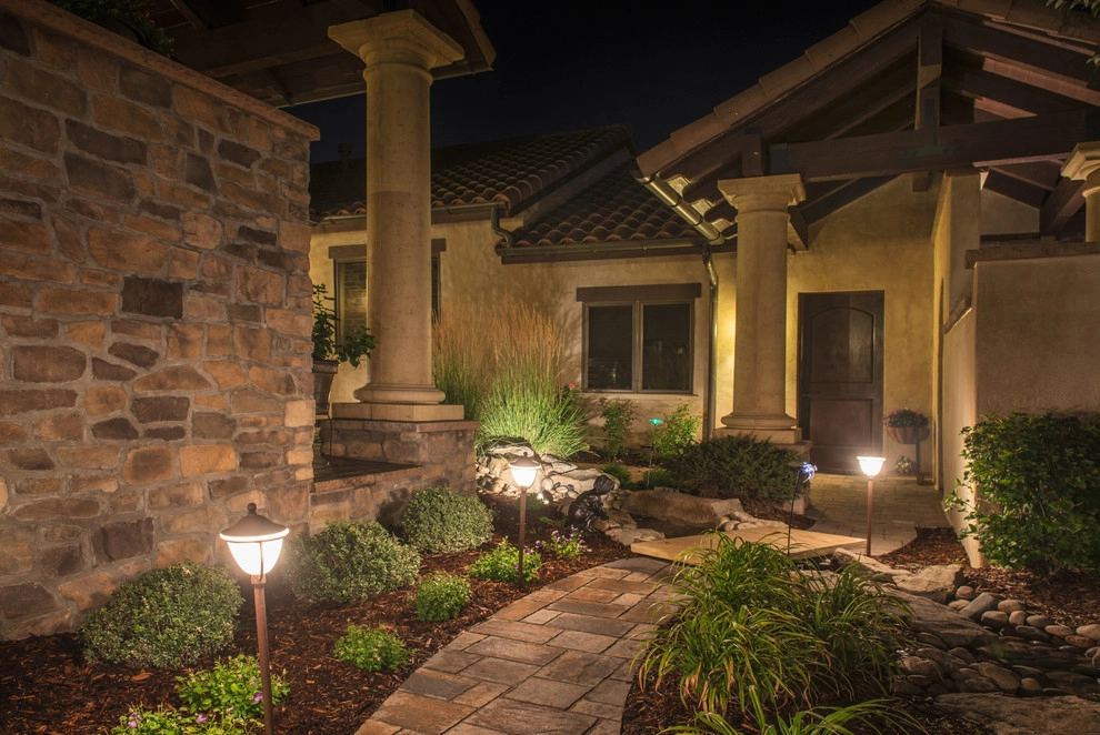 Paver Courtyard & Landscape Design by All Terrain Landscaping - Photo 4