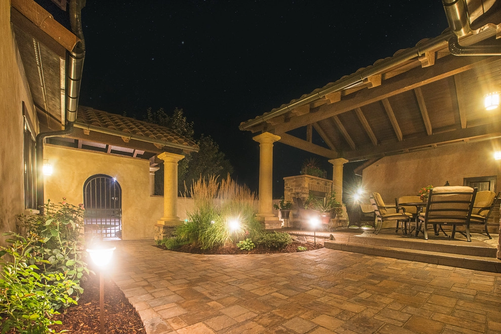 Paver Courtyard & Landscape Design by All Terrain Landscaping - Photo 5