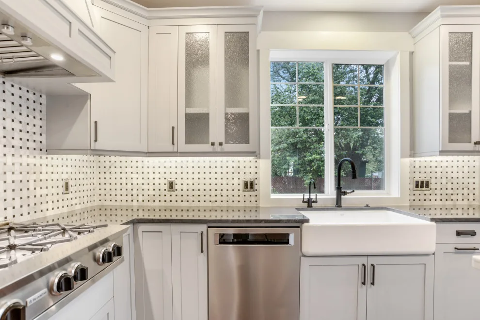 Contemporary White Kitchen by Freese Custom Homes LLC - Photo 4
