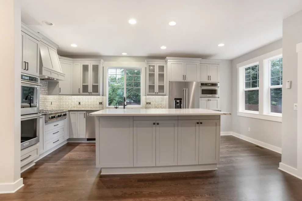Contemporary White Kitchen by Freese Custom Homes LLC - Photo 8