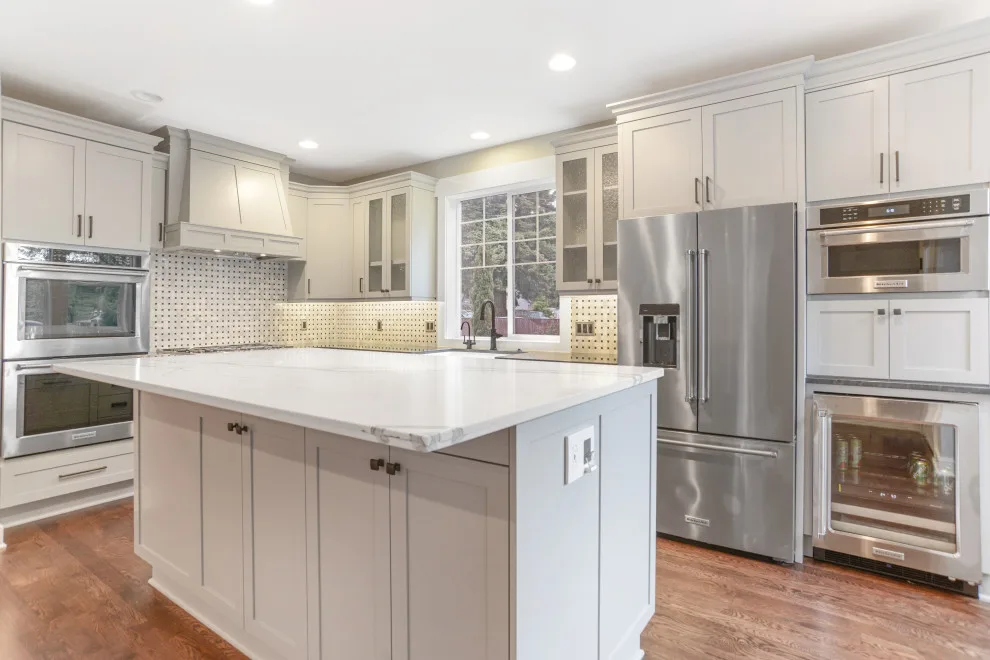 Contemporary White Kitchen by Freese Custom Homes LLC - Photo 6
