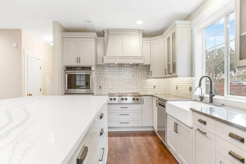 Contemporary White Kitchen by Freese Custom Homes LLC - Photo 12