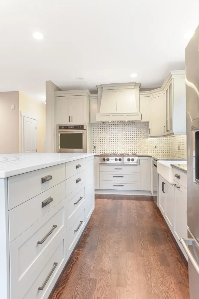 Contemporary White Kitchen by Freese Custom Homes LLC - Photo 9