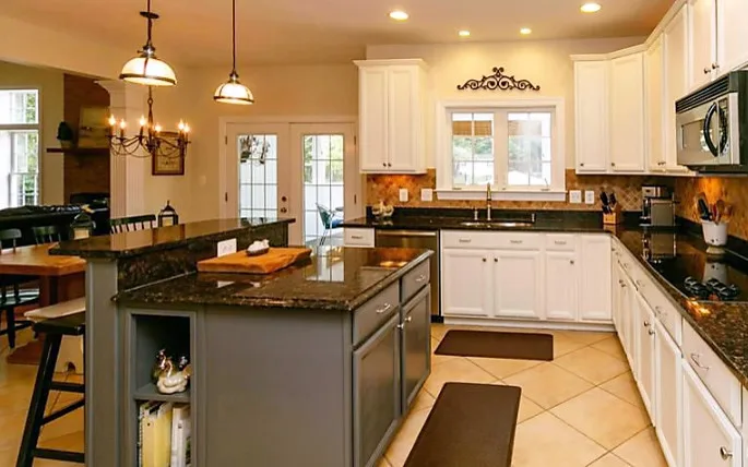 Elevated Breakfast Bar Kitchen | Annapolis, MD by Evergreen Building Group, LLC. - Photo 3