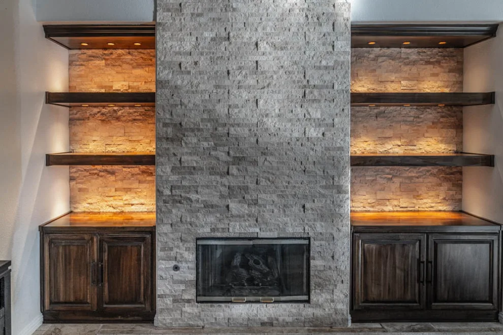 Fireplace Enhancement by KHB Construction Inc. - Photo 3