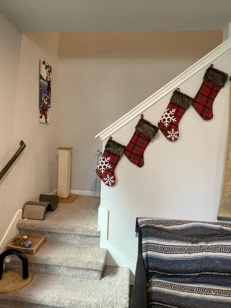 Fireplace and Staircase with New Flooring by Austin Dream Remodeling - Photo 9