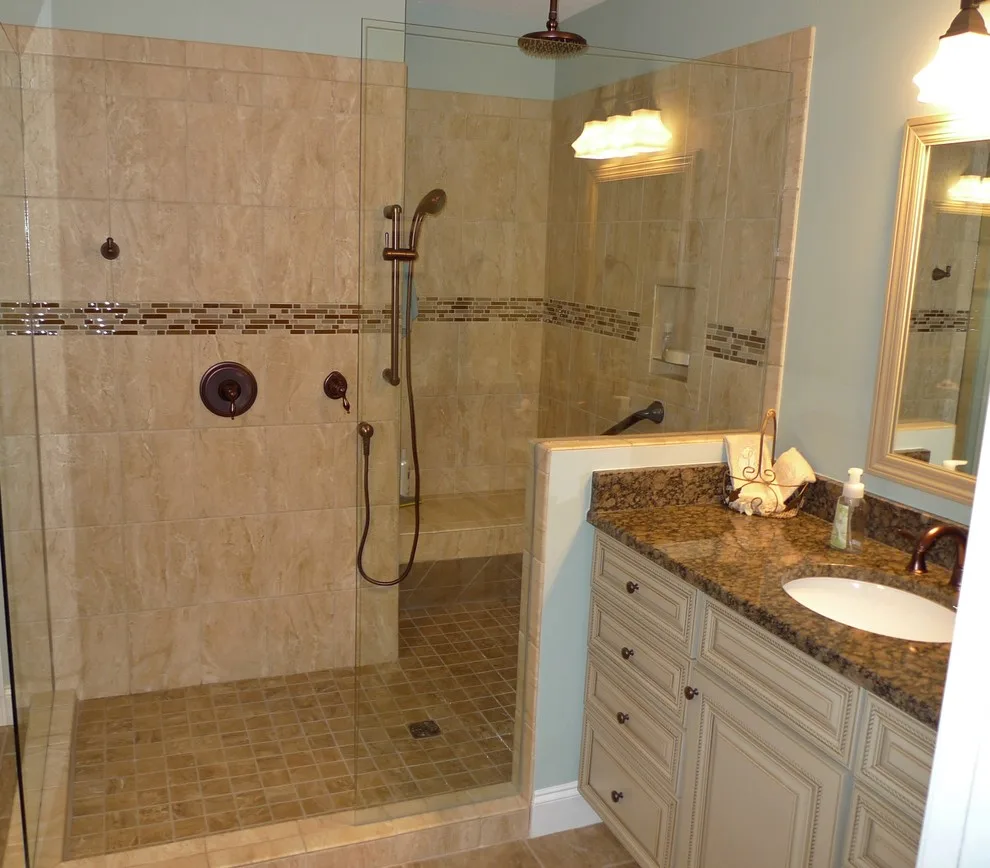 Frameless Shower Door Duration by Sunset Builders - Photo 4