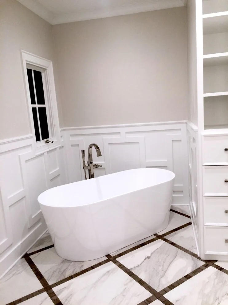 Chateau Master Bathroom in French Style by Bekah Wagner Design - Photo 2