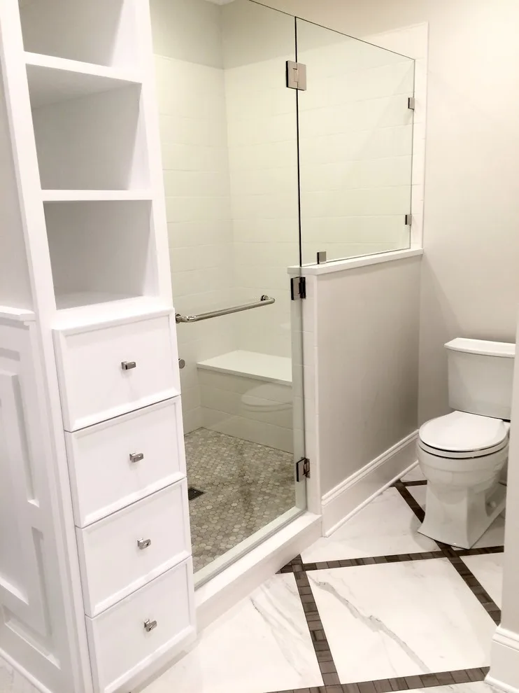 Chateau Master Bathroom in French Style by Bekah Wagner Design - Photo 3
