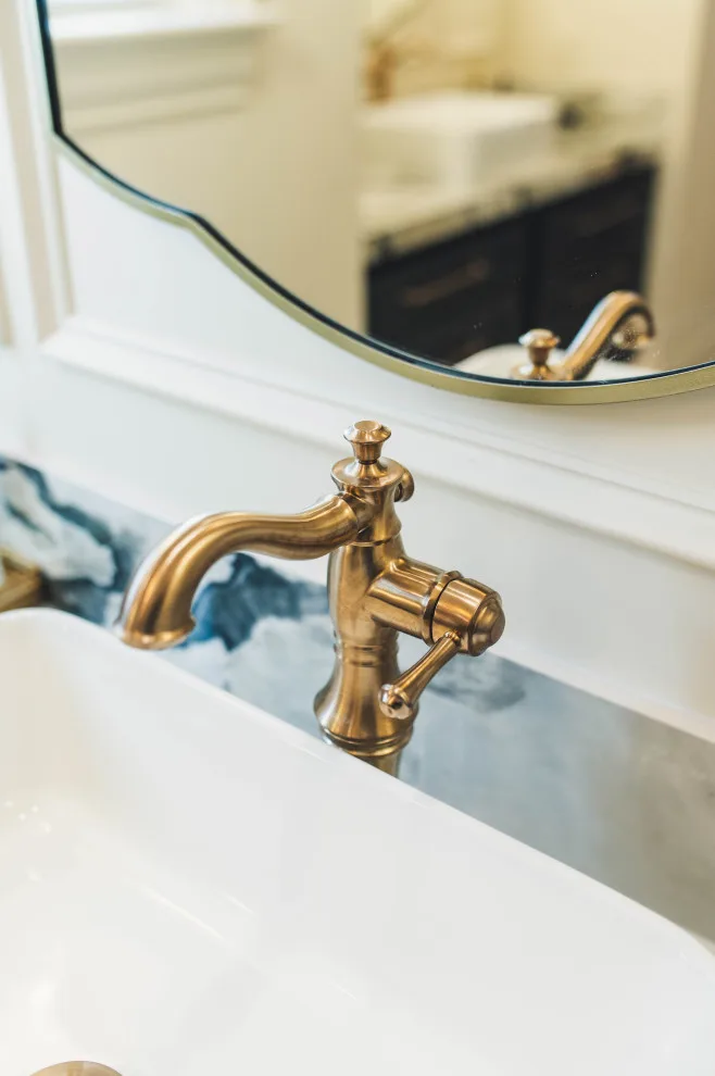 French Doctor Primary Bath by Wade Home Remodeling - Photo 2