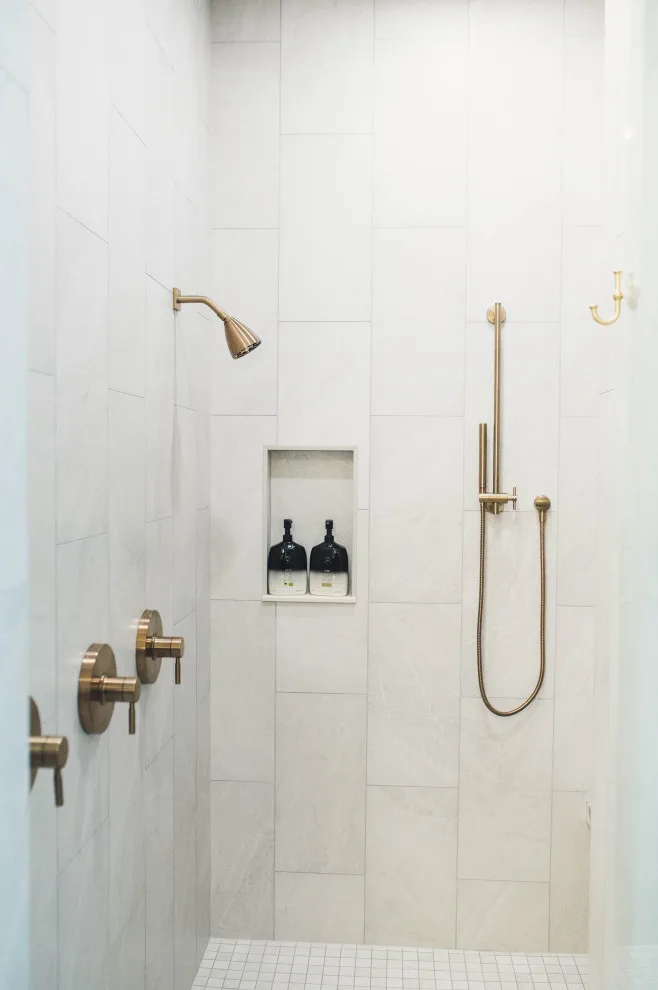 French Doctor Primary Bath by Wade Home Remodeling - Photo 21