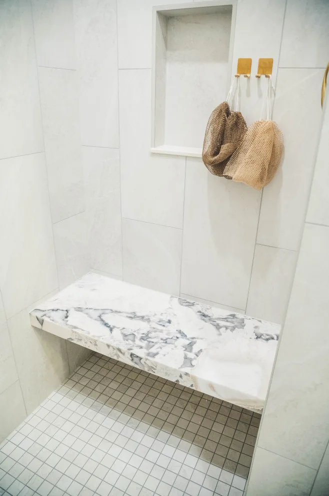 French Doctor Primary Bath by Wade Home Remodeling - Photo 31