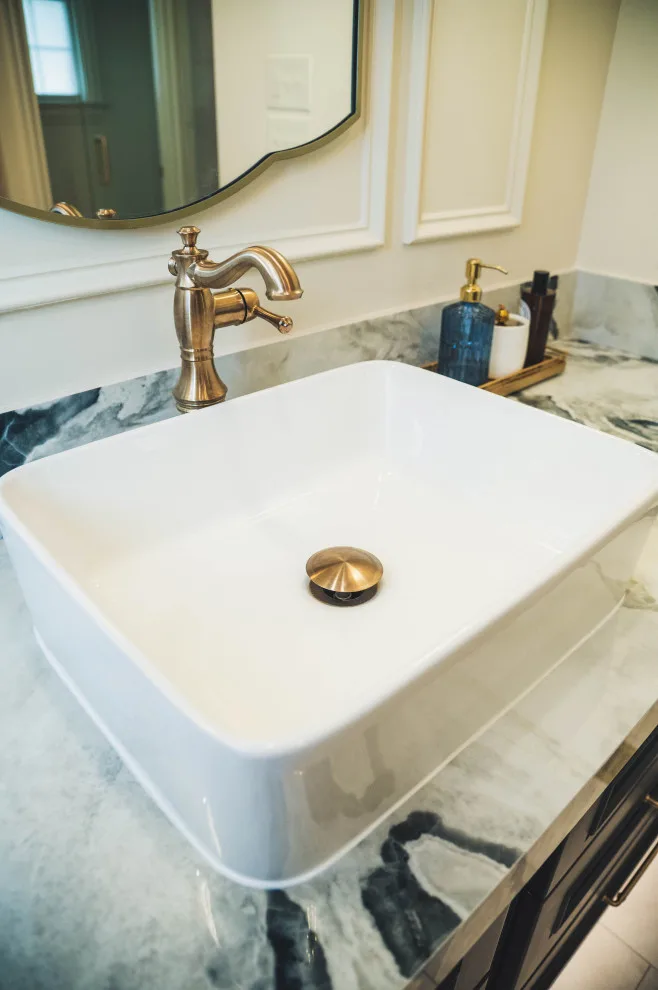 French Doctor Primary Bath by Wade Home Remodeling - Photo 60
