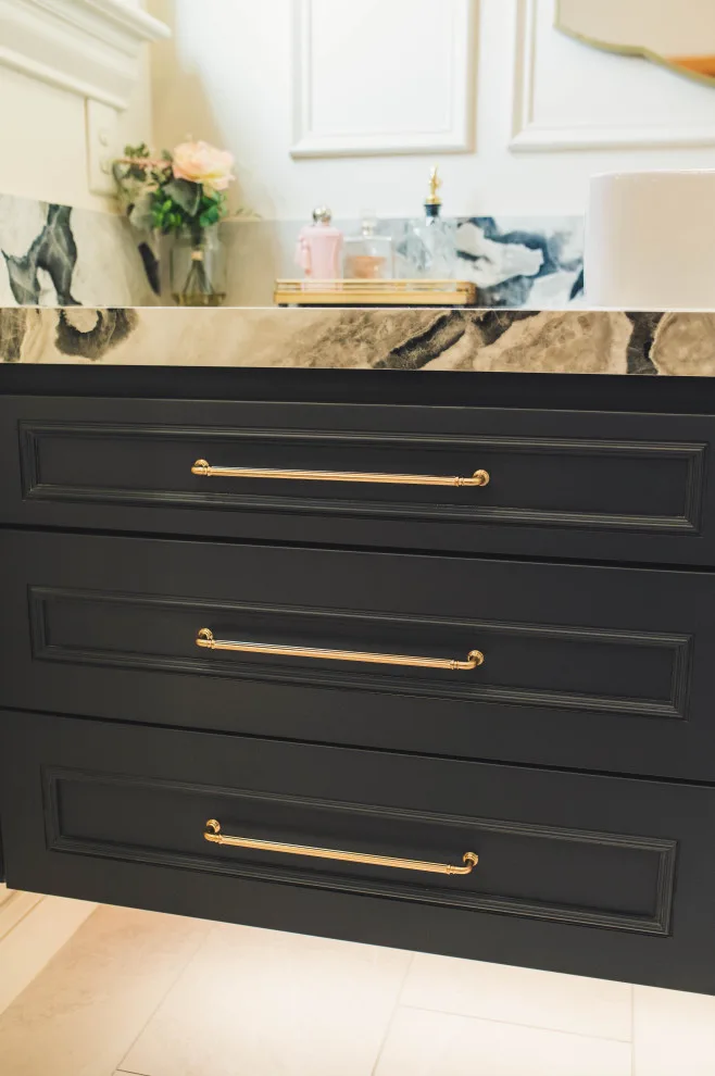 French Doctor Primary Bath by Wade Home Remodeling - Photo 19