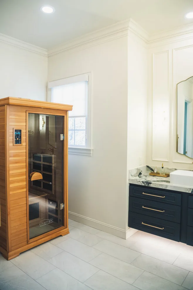 French Doctor Primary Bath by Wade Home Remodeling - Photo 61
