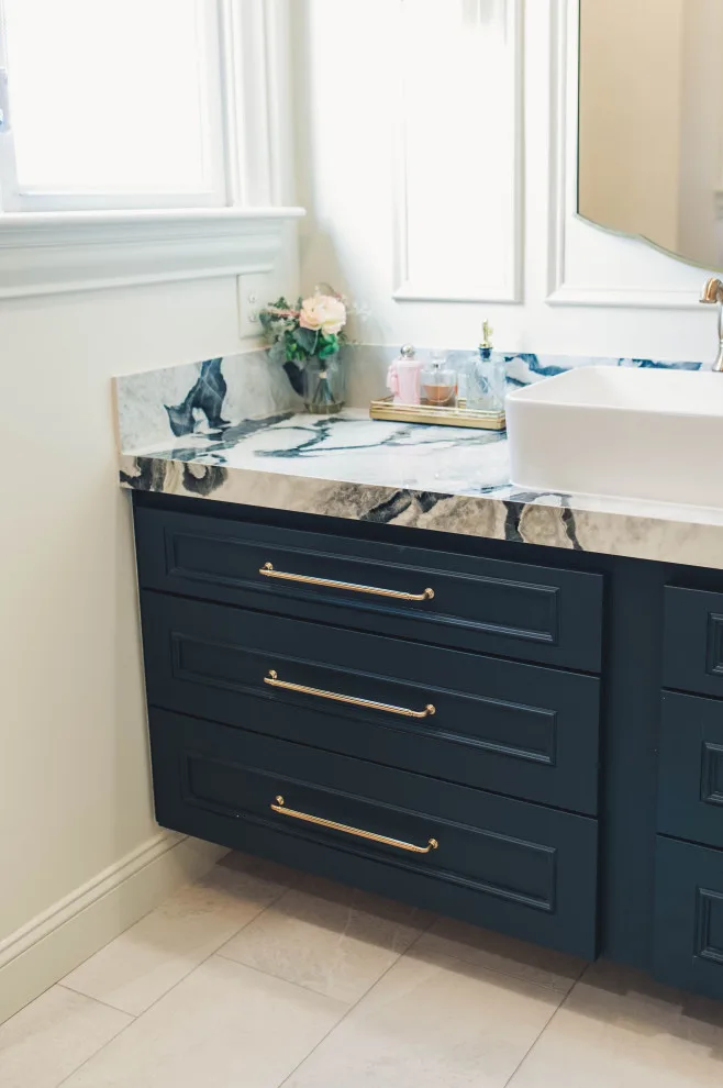 French Doctor Primary Bath by Wade Home Remodeling - Photo 28