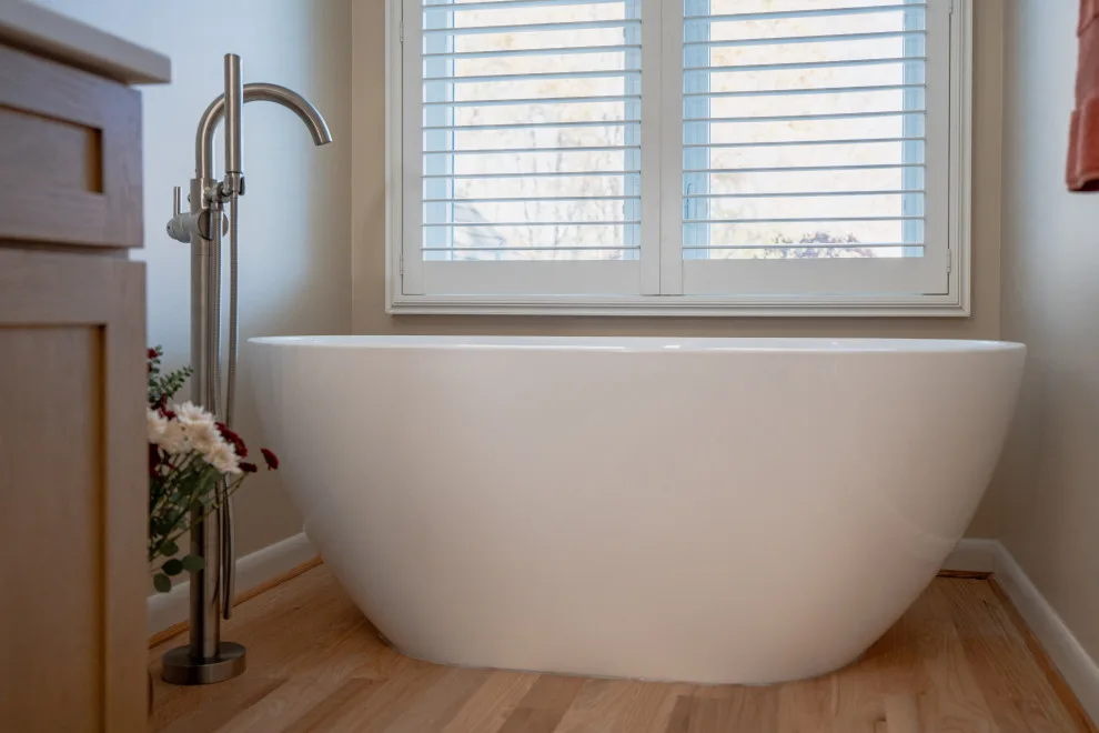 Contemporary Transitional Kitchen and Spa-Inspired Bathroom Renovation – Great Falls, VA by Fairfax Kitchen And Bath - Photo 10