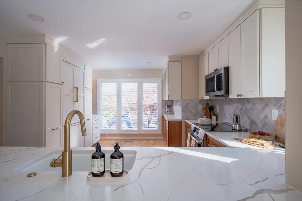 Contemporary Transitional Kitchen and Spa-Inspired Bathroom Renovation – Great Falls, VA by Fairfax Kitchen And Bath - Photo 18