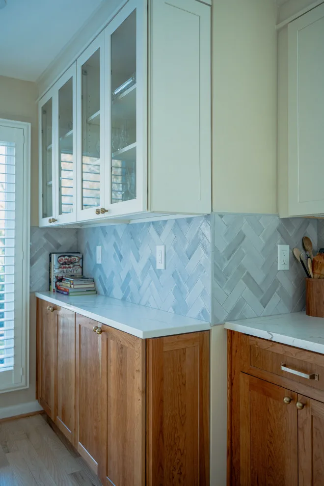 Contemporary Transitional Kitchen and Spa-Inspired Bathroom Renovation – Great Falls, VA by Fairfax Kitchen And Bath - Photo 29