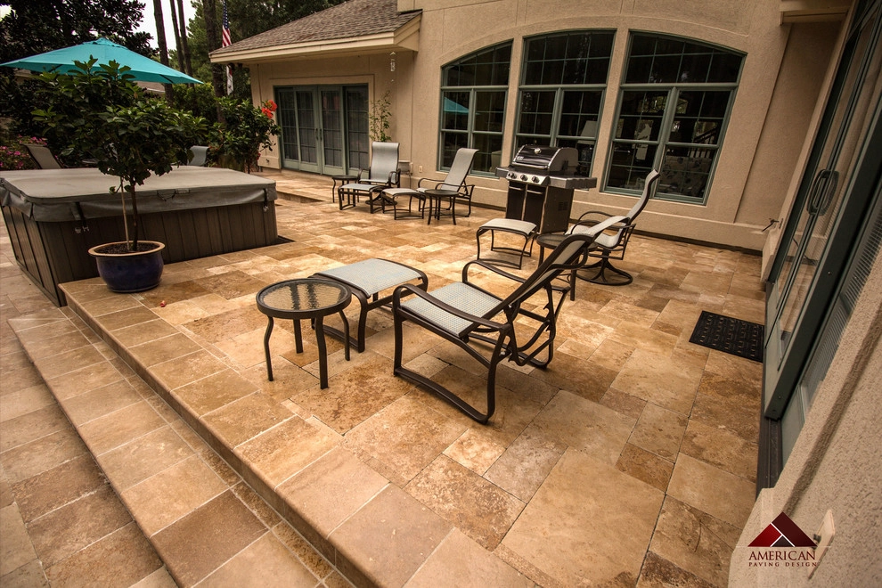 Gorgeous Natural Stone Pool Deck! by American Paving Design - Photo 5