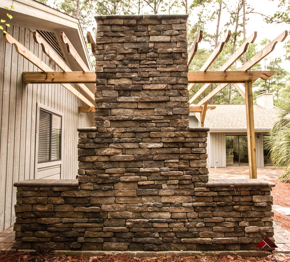 Paver Patio & Fireplace by American Paving Design - Photo 4