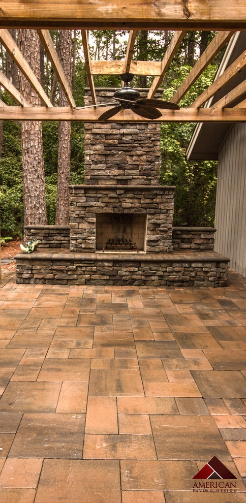 Paver Patio & Fireplace by American Paving Design - Photo 7