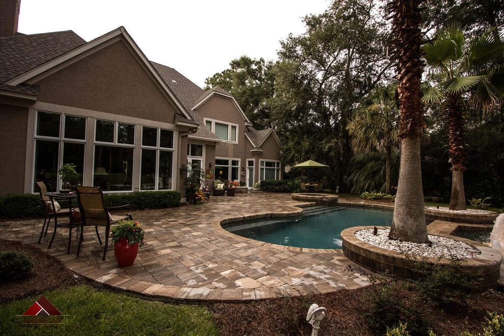 Paver Pool Deck Project and Details by American Paving Design - Photo 6