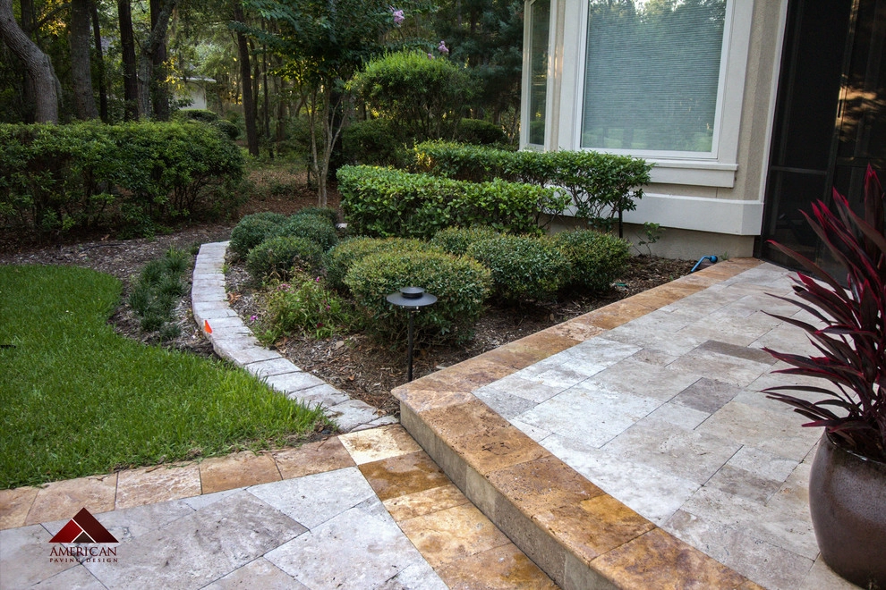 Beautfil Multi-Color Travertine Patio! by American Paving Design - Photo 2