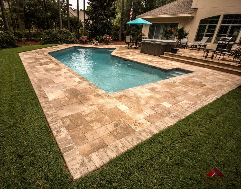 Gorgeous Natural Stone Pool Deck! by American Paving Design - Photo 7