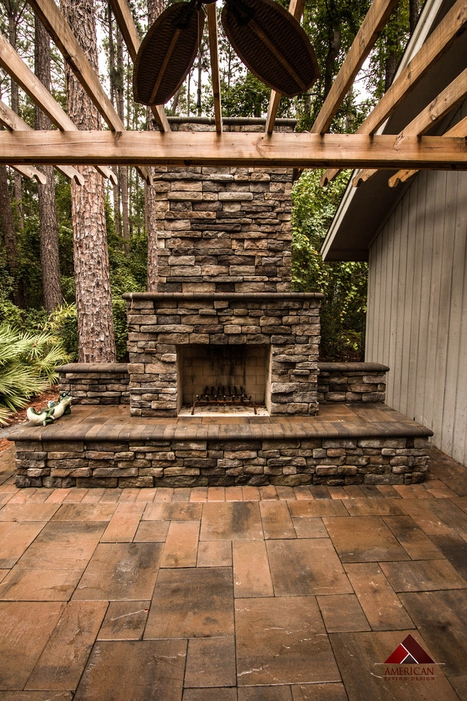 Paver Patio & Fireplace by American Paving Design - Photo 5
