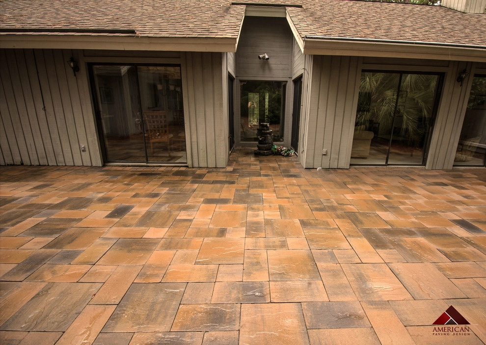 Paver Patio & Fireplace by American Paving Design - Photo 6