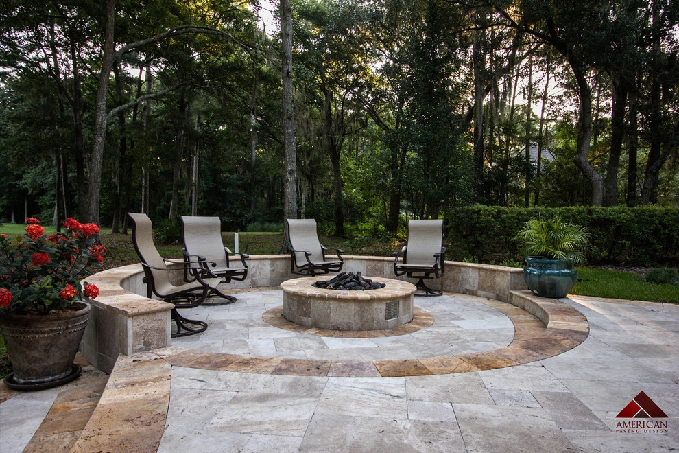 Beautfil Multi-Color Travertine Patio! by American Paving Design - Photo 4