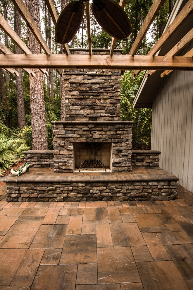 Paver Patio & Fireplace by American Paving Design - Photo 3