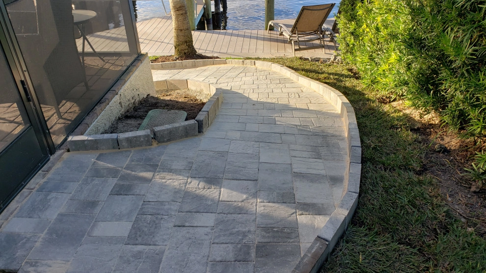 Paver wheelchair ramp. by American Phoenix Exterior Designs - Photo 2