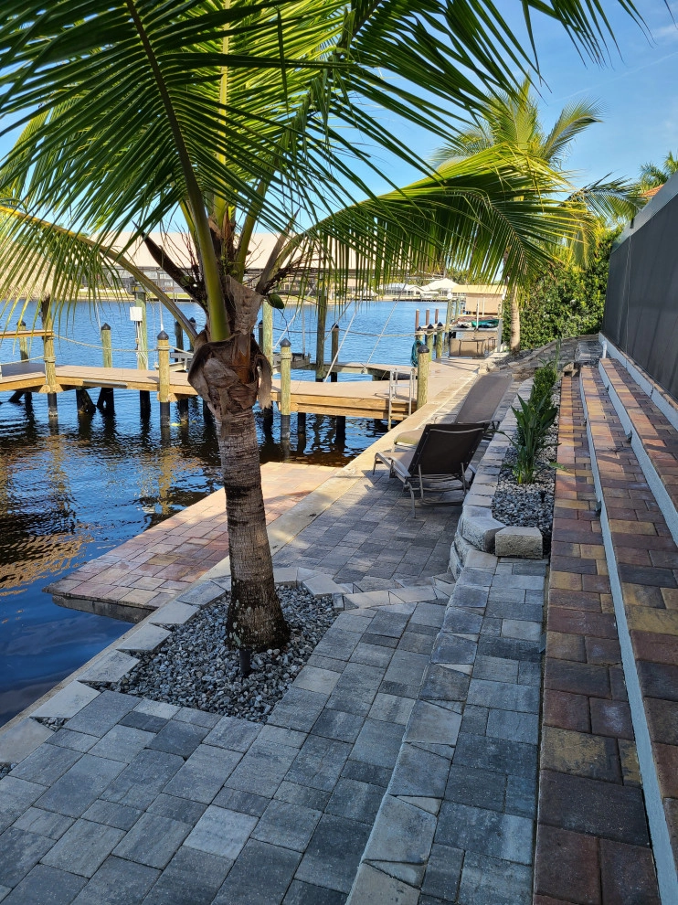 Campbell/ Reid Waterfront hardscape by American Phoenix Exterior Designs - Photo 6