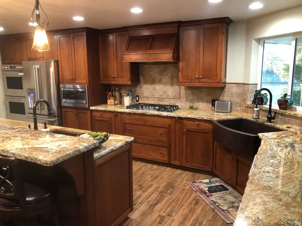 Comprehensive Traditional Kitchen Makeover by NCD Cabinets & Construction Inc. - Photo 7