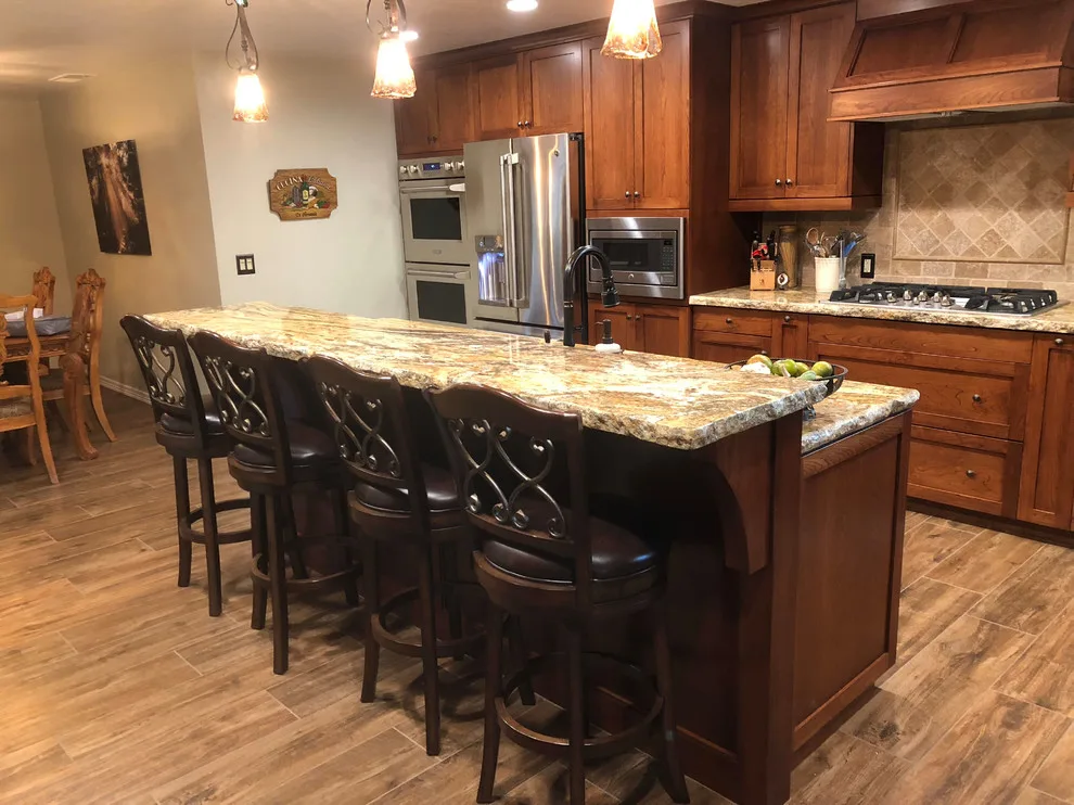 Comprehensive Traditional Kitchen Makeover by NCD Cabinets & Construction Inc. - Photo 4