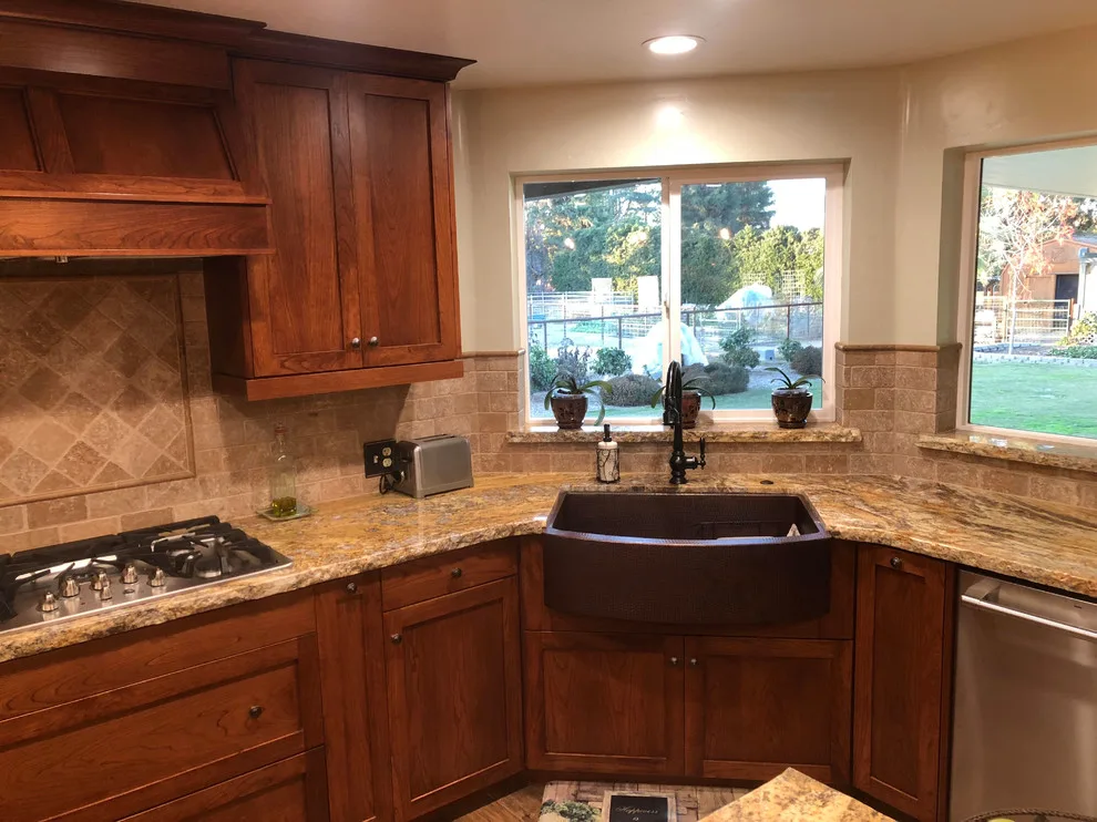 Comprehensive Traditional Kitchen Makeover by NCD Cabinets & Construction Inc. - Photo 10