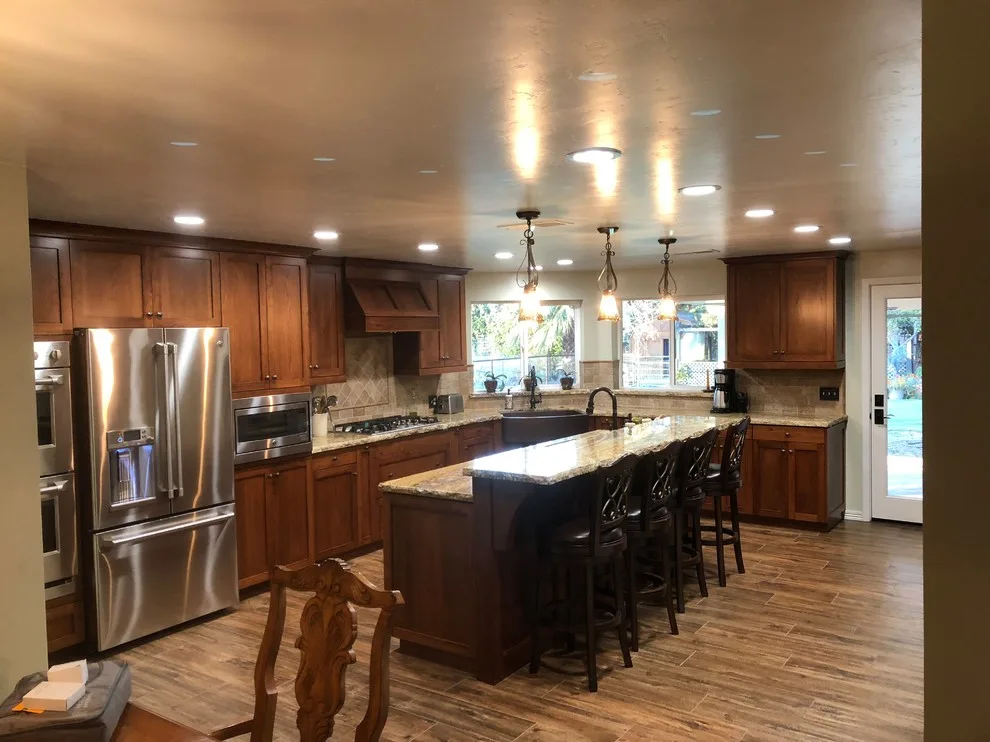 Comprehensive Traditional Kitchen Makeover by NCD Cabinets & Construction Inc. - Photo 6