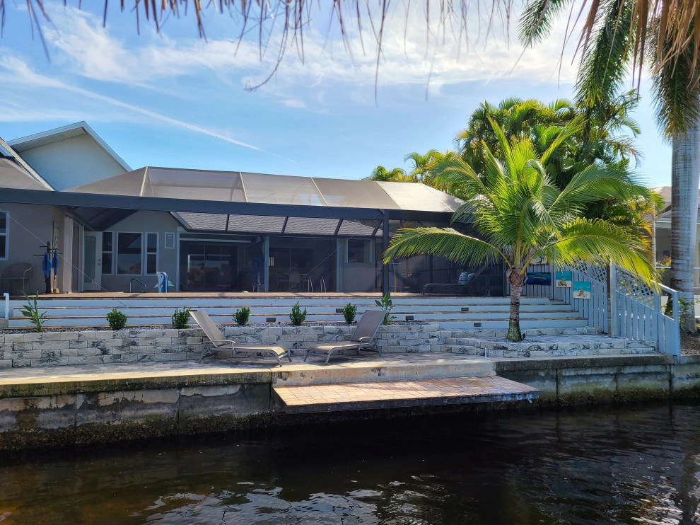 Campbell/ Reid Waterfront hardscape by American Phoenix Exterior Designs - Photo 9