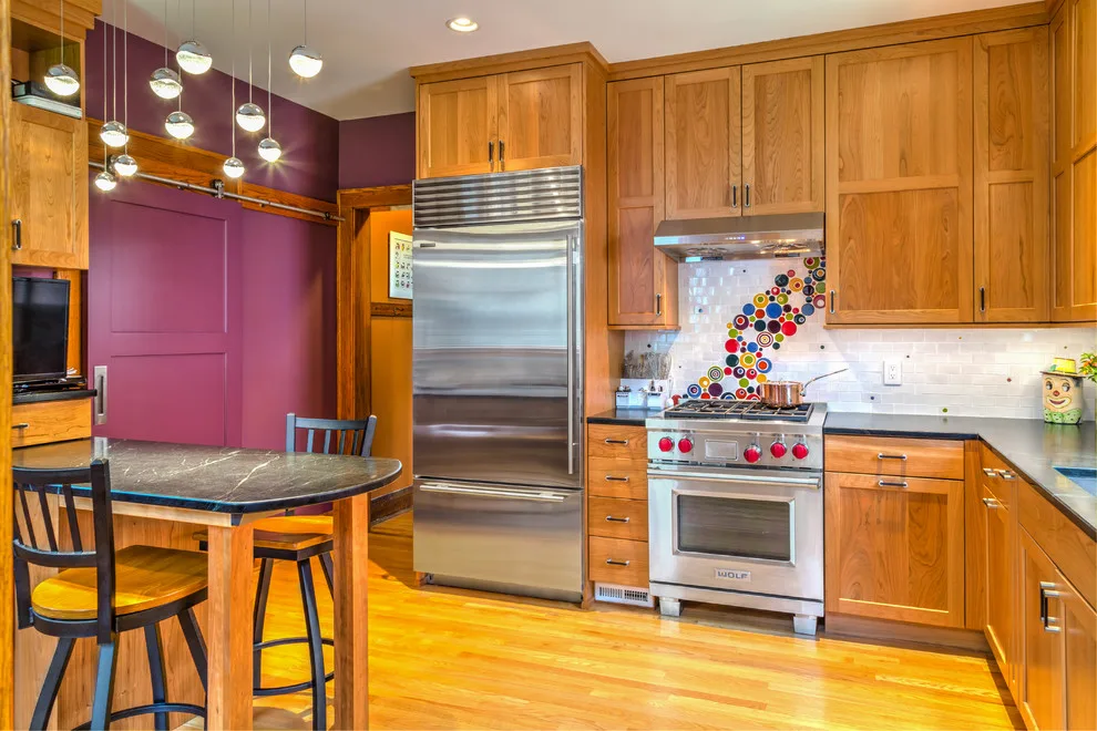 Vibrant and Playful Kitchen by Tony Trapp Remodeling LLC - Photo 12