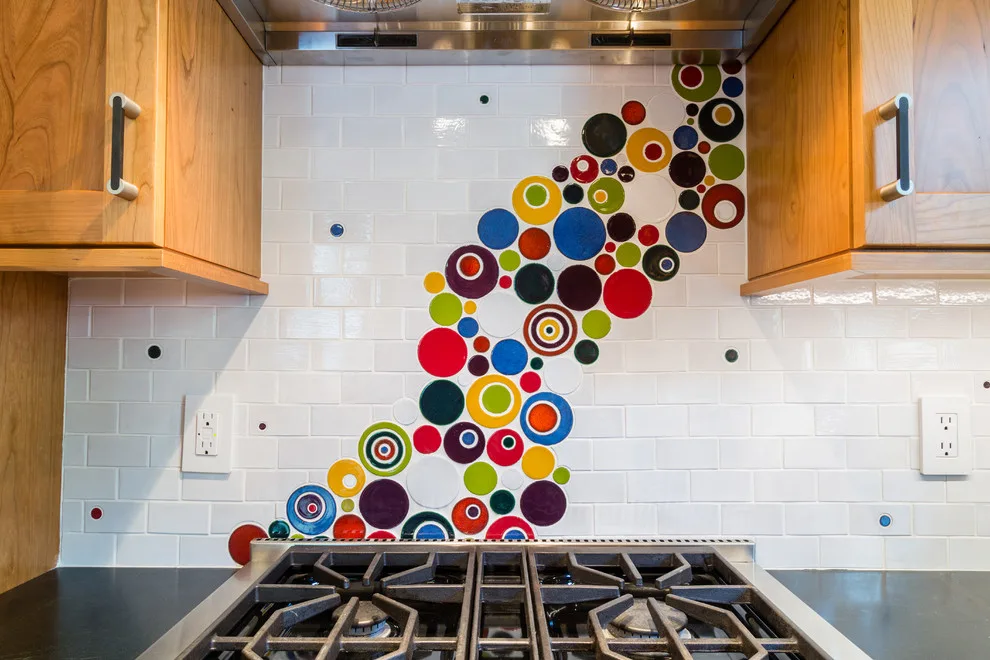 Vibrant and Playful Kitchen by Tony Trapp Remodeling LLC - Photo 3