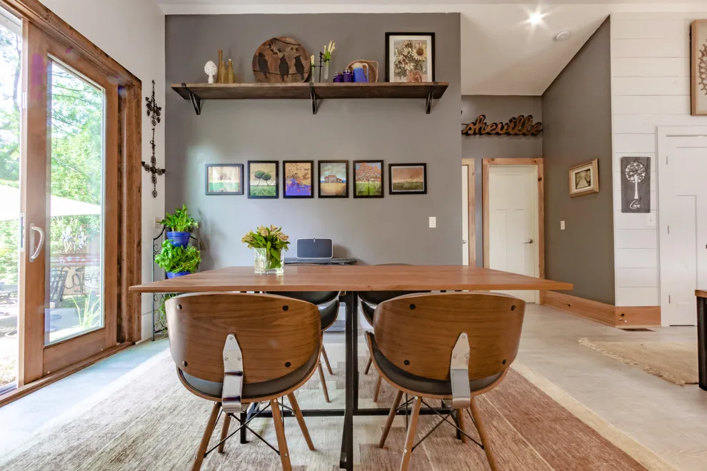 Eclectic and Fun Kitchen in West Asheville by Align Design LLC - Photo 10
