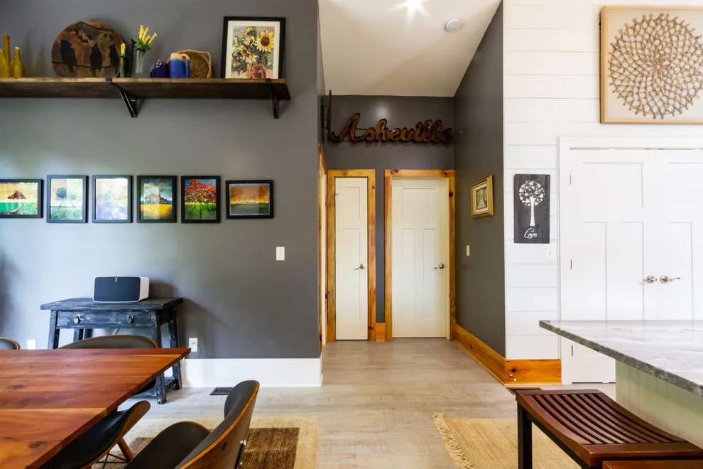 Eclectic and Fun Kitchen in West Asheville by Align Design LLC - Photo 12