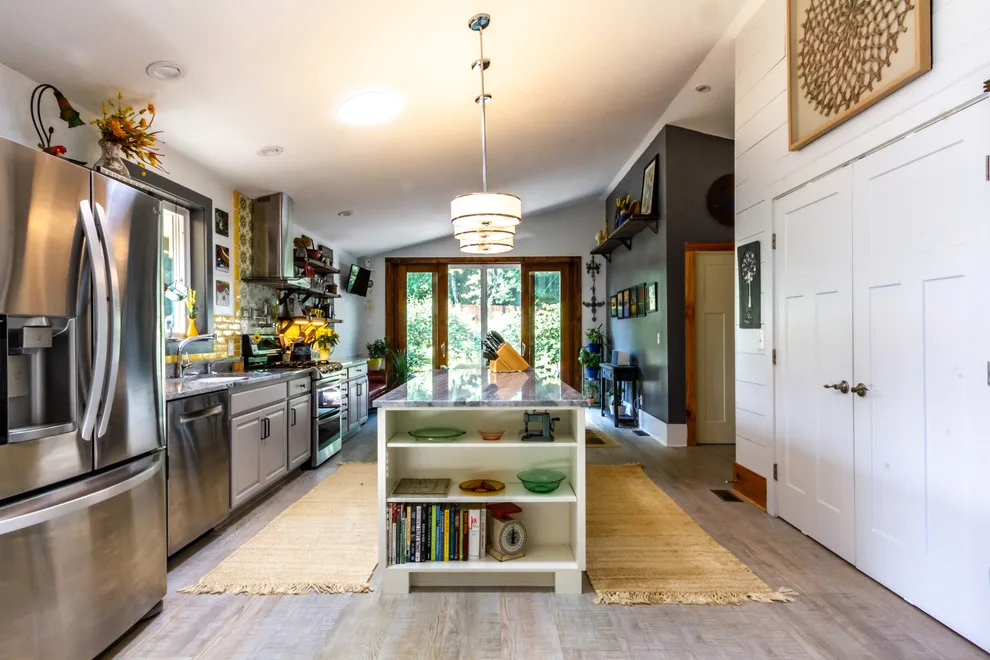Eclectic and Fun Kitchen in West Asheville by Align Design LLC - Photo 20