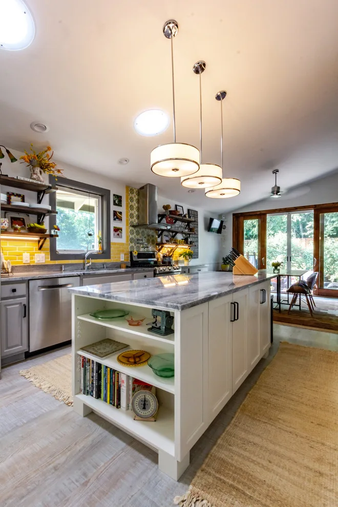 Eclectic and Fun Kitchen in West Asheville by Align Design LLC - Photo 4